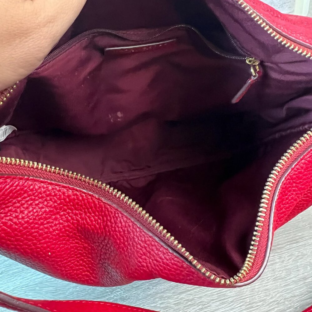 Marc Jacobs leather hobo bag Red Leather - Picture 6 of 7